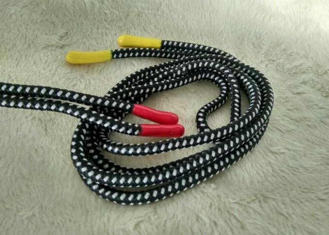 Extrator de borracha do zíper do término brilhante feito a mão do silicone com corda do poliéster de 3mm