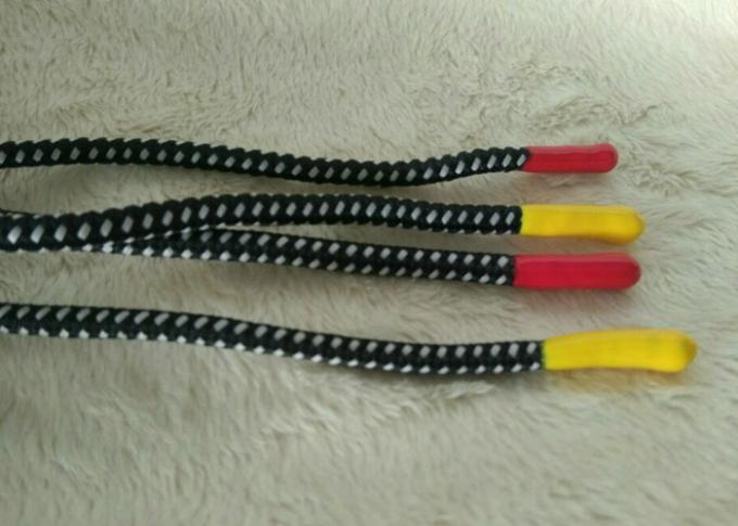 Extrator de borracha do zíper do término brilhante feito a mão do silicone com corda do poliéster de 3mm