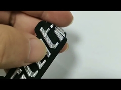 Tpu Badges 3D prata tpu rótulo de transferência de calor