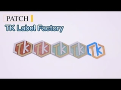 Logotipo de nome em relevo personalizado T-Shirt Transferência de calor Tpu Etiquetas para vestuário