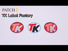 Etiquetas imprimindo materiais especiais do silicone para a marca registrada 3D de superfície brilhante da roupa