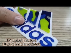 Belas manchas de roupa oval personalizadas bordadas costurar em crachás - Eco-friendly