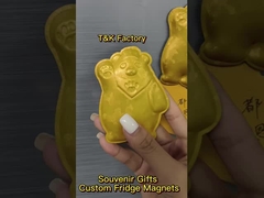 Brindes Promocionais Lembranças Personalizadas Urso Ímãs de Geladeira