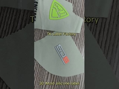 Etiqueta com Logotipo de Silicone para Injeção OEKO