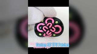 T&K TPU personalizado 3D remenda etiquetas de alta frequência