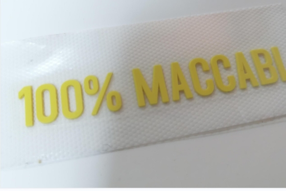 A transferência térmica personalizada roupa do silicone etiqueta 3D moldou o logotipo