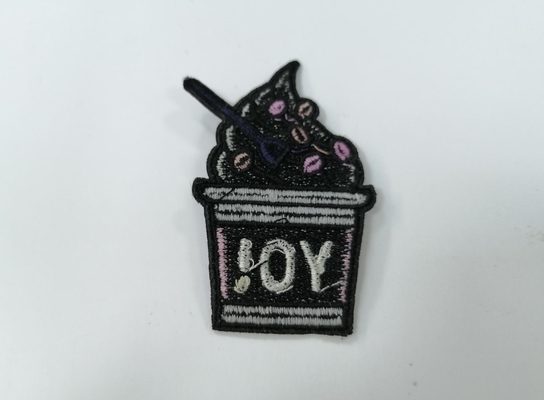 O projeto do TK bordou remendos para a roupa etiquetas da transferência térmica