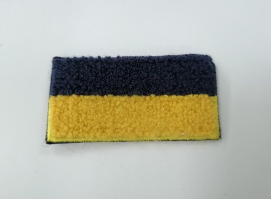 Etiquetas laváveis personalizadas do remendo do bordado de toalha da transferência térmica para a roupa
