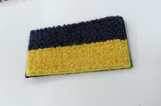 Etiquetas laváveis personalizadas do remendo do bordado de toalha da transferência térmica para a roupa