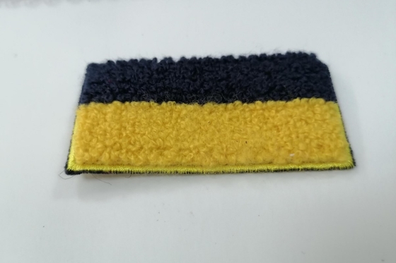 Etiquetas laváveis personalizadas do remendo do bordado de toalha da transferência térmica para a roupa