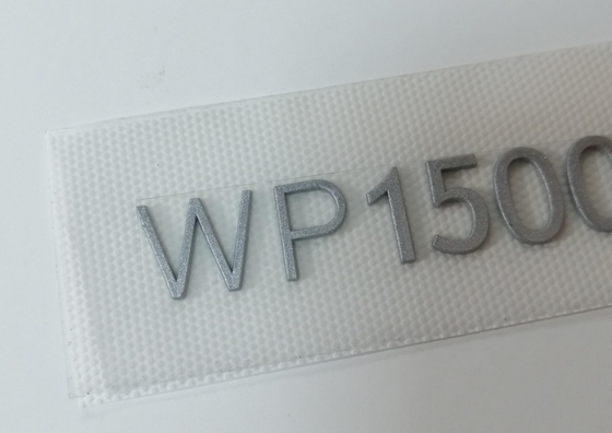 O logotipo 3D do silicone moldou a transferência térmica etiqueta o projeto personalizado
