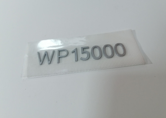 O logotipo 3D do silicone moldou a transferência térmica etiqueta o projeto personalizado