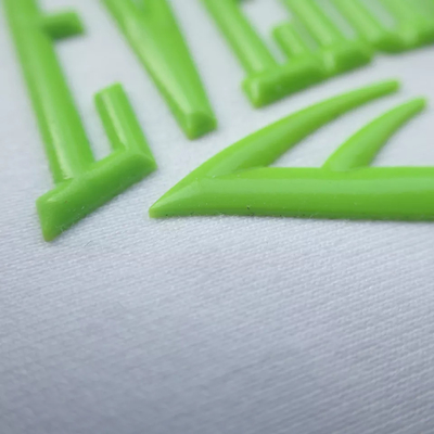 Projeto lavável transferência térmica de borracha moldada do silicone dos remendos 3D
