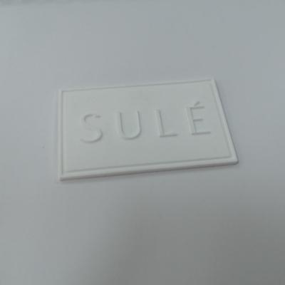 A BV aprovou o silicone 3D gravou o costume costura no crachá do PVC de Logo Patches