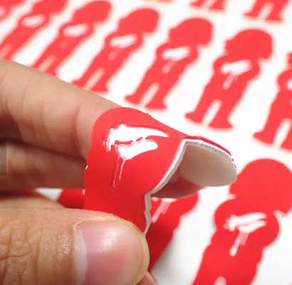 A roupa personalizou o logotipo da impressão da transferência térmica do remendo do gel de silicone 3D