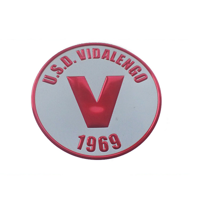 Remendo de Logo Embossed 3D TPU da marca para a roupa do clube do futebol