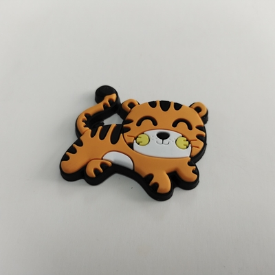 Roupa 3D Logo Plastic Custom Silicone Patches para o vestuário