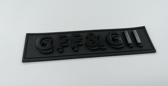 As etiquetas da borracha de silicone do PVC, crachá da transferência térmica 3D personalizaram