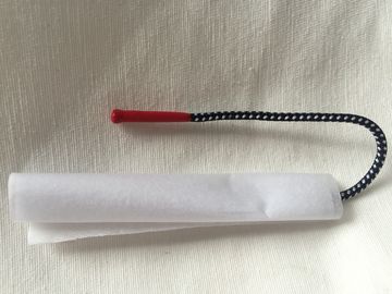 Extrator de borracha do zíper do silicone colorido com cabo do elástico do poliéster de 2mm