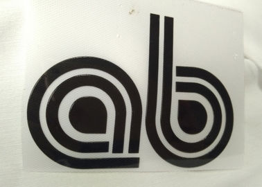Etiquetas feitas sob encomenda de transferência da imprensa do calor do sillicon do logotipo do tipo 3D da fábrica