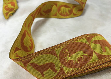 Não - a borracha de Customiezd 3D da fita do deslizamento remenda a impressão de tela de seda na fita tecida