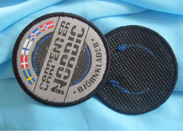 Etiquetas orgânicas personalizadas da roupa da tela de seda, etiquetas pequenas da roupa do algodão