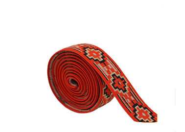 Rolo liso modelado cor personalizado da faixa elástica do jacquard para o chapéu