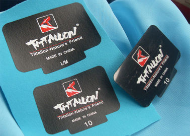 etiquetas da roupa da transferência térmica do silicone da espessura 3D de 1mm para Sportwear