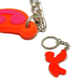 Produtos relativos à promoção das especialidades criativas da propaganda de Keychains do personagem de banda desenhada