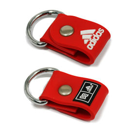 Presentes 100% relativos à promoção personalizados porta-chaves do silicone elegantes