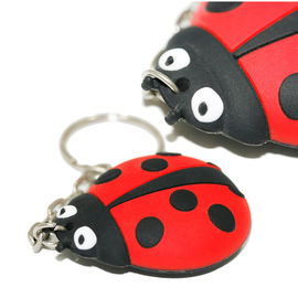Lembrança relativa à promoção imprimida costume Keychain do silicone dos artigos do projeto da forma do festival