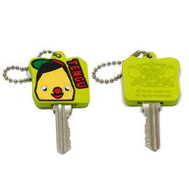 Presentes relativos à promoção personalizados para a borracha macia Keychain do PVC dos clientes 3D