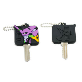Presentes relativos à promoção personalizados para a borracha macia Keychain do PVC dos clientes 3D