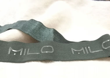 Da parte alta da roupa projeto tecido do OEM da fita do deslizamento não - poliéster lavável