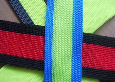 Eco - fita não elástica amigável, correia de nylon reflexiva colorida do Webbing