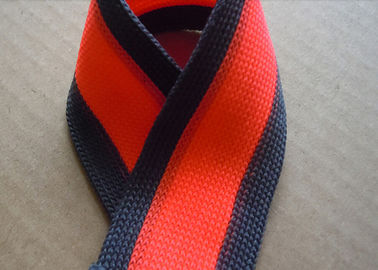 Eco - fita não elástica amigável, correia de nylon reflexiva colorida do Webbing