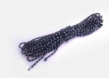 da corda trançada de nylon não elástica forte do cabo do Inelasticity de 3mm/de 4mm revestimento revestido