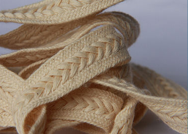 Amostra grátis não elástica da fita do Webbing do algodão do cabo do uso do vestuário disponível