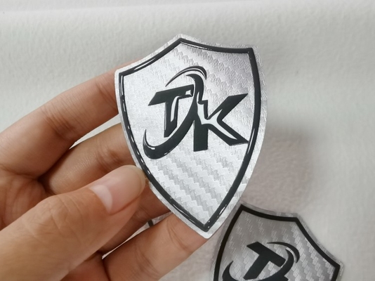 O vestuário da transferência térmica do alto densidade etiqueta Eco material amigável do silicone
