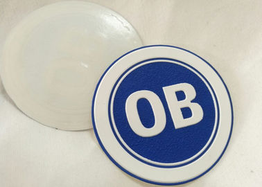 A roupa de borracha aumentada feito-à-medida da transferência térmica etiqueta o logotipo da borracha de silicone