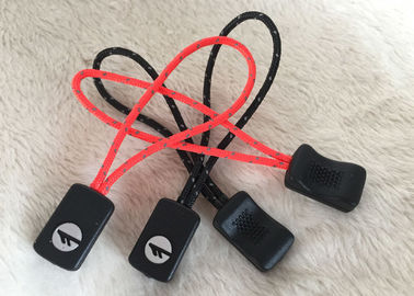 Injeção de borracha personalizada do micro do extrator do zíper dos esportes do Skiwear do logotipo 3d