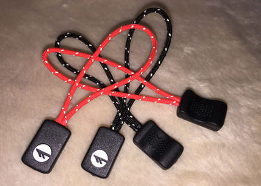 Injeção de borracha personalizada do micro do extrator do zíper dos esportes do Skiwear do logotipo 3d