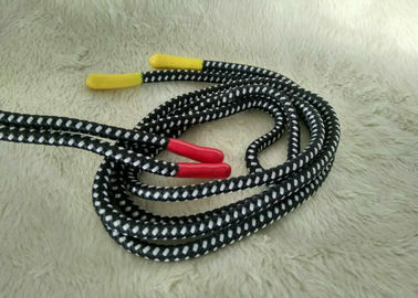 Extrator de borracha do zíper do término brilhante feito a mão do silicone com corda do poliéster de 3mm