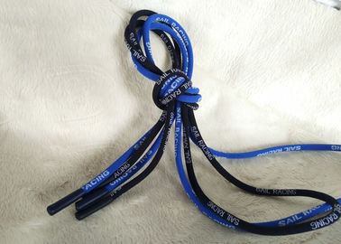 Cabo macio/de Matt silicone do término do zíper com corda do algodão de 2.5mm