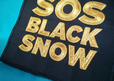 A seda/Nonwoven personalizados bordou remendos militares do chapéu dos remendos do uniforme