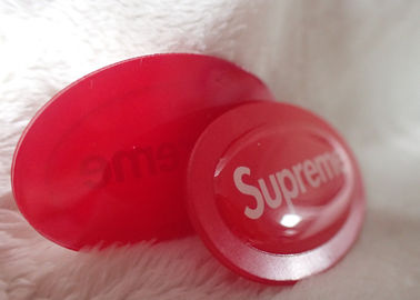 O delicado transparente de TPU gravou os remendos de borracha do logotipo 3D para chapéus/sapatas