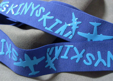 Cabo não elástico personalizado, Webbing térmico do poliéster da impressão de transferência