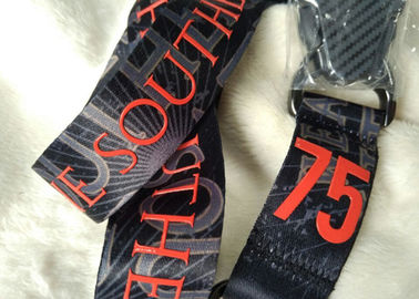 Presentes relativos à promoção personalizados nylon tecidos duráveis, correia do pescoço da equipe dos fãs de esportes