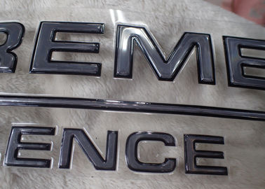 3D etiquetas da roupa da transferência térmica do efeito TPU, remendo de alta frequência com logotipo de gravação para personalizado
