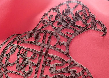 Etiquetas sem chumbo da transferência térmica do logotipo feito sob encomenda do silicone 3D para camisas de T